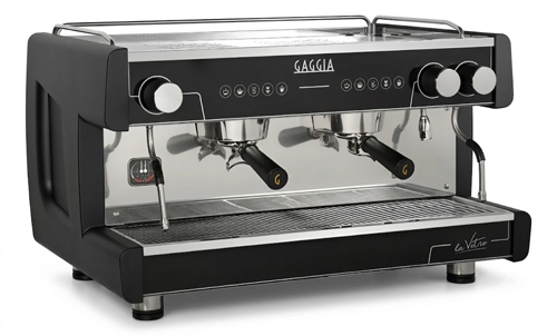 Máquina de café expresso profesional Gaggia Vetro 2 grupos
